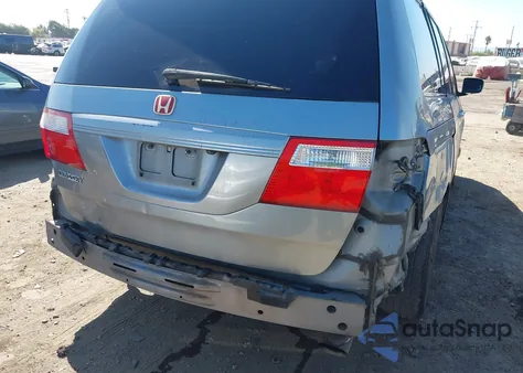 2006 Honda Odyssey Ex-L из США, поврежденный, VIN 5FNRL38706B059853